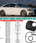 Engine Upper Timing Chain Cover With Gasket For 2008 2017 Audi A3 A4 A5 A6 Q5 TT And VW Beetle CC EOS Golf GTI Jetta Passat Tiguan