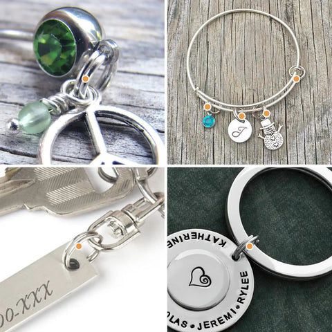 Half Inch Split Key Rings Set, 100 Mini Jump Rings With Double Loops, Small Metal Connectors For Keys and Jewelry Making