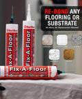 Two Pack Loose Tile Repair Adhesive With Syringe For Tile Porcelain Ceramic Marble Stone And Wood Floors Extra Strength Bonding