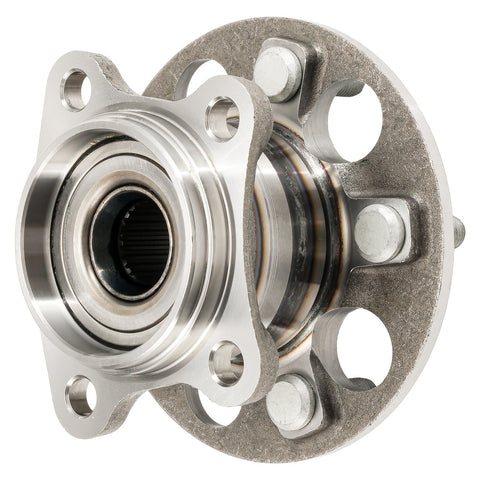 Drop In AWD Rear Wheel Bearing And Hub Assembly 512284 Fits Toyota Highlander 2004 2013, Lexus RX350 2007 2009, Venza 2009 2015, RX330 2004 2006, RX400h 2006 2008 5 Lug Two Pack Premium Quality Replacement front view