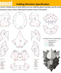 Dire Wolf Head Welding Kit For Beginners Practice With 201 Stainless Steel Coupons Laser Cut Training Metal folding guide