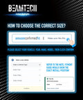 How to choose correct size for Straight Shot Plug And Play H4 9003 Fog Light Bulbs delivery, vehicle fitment guide.
