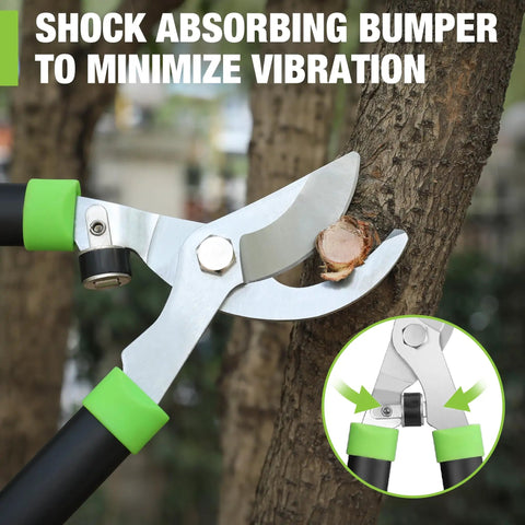 Workhorse Bypass Lopper 28 Inch Heavy Duty Branch Cutter For Trees And Shrubs With About One And A Quarter Inch Cutting Capacity