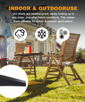 Composite Shims 48 Pack Heavy Duty Leveling Wedges For Home Improvement Never Rot Shims used outdoors on patio chair.