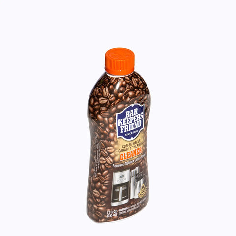 Coffee Maker Cleaner That Kicks Oily Residue, Tannins, And Stains For Single Cup And Auto Drip Machines bottle, 12 oz size