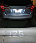 OEM-Fit 3W Full LED License Plate Light Kit Direct Fit For Scion FR-S Toyota 86 Subaru BRZ Impreza with 24-SMD Xenon White LEDs