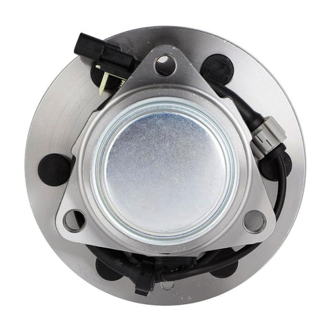 Top view of Front Wheel Bearing Hub Assembly Fits GM Full Size Trucks And SUVs Including Silverado 1500, Suburban, Tahoe