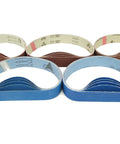 Pro Grade Pipe Sander With 25 Premium Abrasive Belts For Stainless Weld Prep And Rust Removal Heavy Duty Metal Grinding Machine belts assorted grit profiles