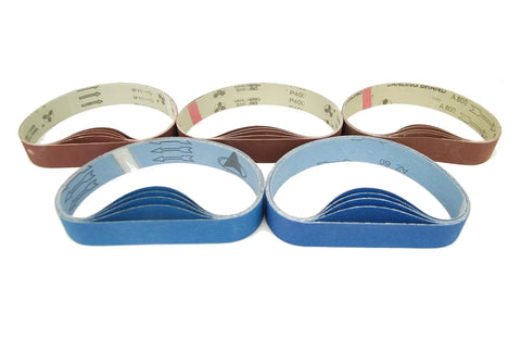 Pro Grade Pipe Sander With 25 Premium Abrasive Belts For Stainless Weld Prep And Rust Removal Heavy Duty Metal Grinding Machine belts assorted grit profiles