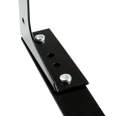 Close-up of steel frame joint for Portable DJ Laptop Stand With Adjustable Height, Anti Slip Surface, and Ventilated Steel Frame