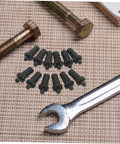 24 Pieces Cabinet Door Repair Dampers Kit For Quiet Close And Easy Install No Hassle Durable Plastic Dampers For Kitchen Cabinets