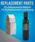 Replacement parts FC-4 blade and FC-65 spring for Fiber Cleaver For 250 Micron And 900 Micron Fibers With Carbide Blade, 6000 Cleaves