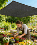 85 To 90 Percent Shade Cloth For Garden Plants Six By Three Point Two Feet Black Sun Block Shade Cover Mesh Tarp With Grommets