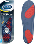Sore Soles Pain Relief Orthotics For Men And Women, Cushioned Insoles That Fit Casual Shoes, Sneakers, And Work Boots