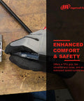 Using Air Pencil Grinder Pro Grade Tool With One Eighth Inch Collet And Burr on metal surface, ergonomic grip visible