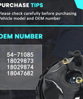 OEM numbers for Solid As A Rock Vacuum Power Brake Booster Direct Swap For Chevrolet C1500 C2500 K1500 K2500 Tahoe Suburban 1997 To 2001.