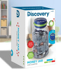 Box packaging of Digital Coin Counter Money Jar With LCD Display And Automatic Piggy Bank For US Coins Battery Powered Savings Jar