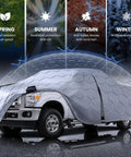 Ford F250 Custom Fit Truck Cover for Crew Cab Short Bed 2001 To 2026 All Weather Waterproof Exterior Shield
