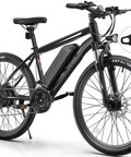 Beast Electric Bike For Adults 27.5 Inch 500W Ebike With Removable 48V 499Wh Battery shown with lockable suspension fork.
