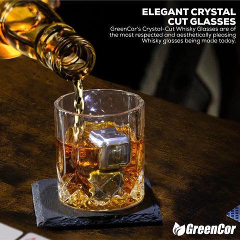 Engraved Whiskey Glass Gift Set For Husband With Whiskey Stones In A Pine Box Romantic Anniversary Present For Him