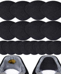 8 Pair Self Adhesive Shoe Hole Patches For Sneaker Repair To Keep Your Kicks Covered Leather Shoes And Heels Patch Kit With Large And Small Patches Durable Microfiber Leather Easy Adhesive Bond Black
