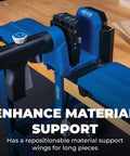 Docking Station For Pocket Hole Jigs And Woodworking Projects, Pro Grade Benchtop Workstation With Sturdy Wings