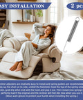 Legit Comfort 2 Pack 7 Inch Recliner Springs Replacement For Couches And Recliners With Rock Solid Support And Silent Glide Mechanism Upgrade For Everyday Chill in a cozy living room setting.