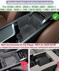Center Console Organizer Tray For Volvo XC60 XC90 S60 S90 V60 V90 2018-2025 2021-2024 2020-2025 Armrest Insert Middle Console Storage