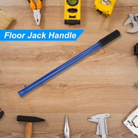 Horizontal Hydraulic Floor Jack Handle Replacement For Cars, Heavy Duty Carbon Steel, Corrosion Resistant, Blue