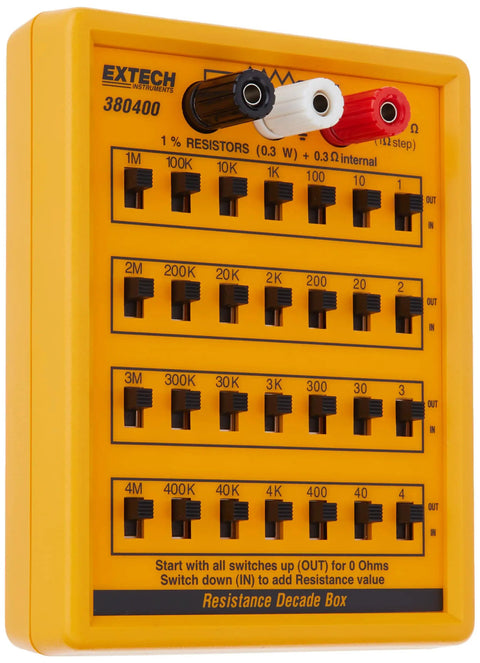 Pro Grade Resistance Decade Box For Bench With Adjustable 0 To 30V And 0 To 3A Output Plus Fixed 12V And 5V Rails, front view