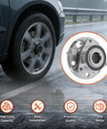 Two Pack Front Wheel Hub Bearings Replacement For Chevy Equinox Malibu GMC Terrain 2010 To 2017 Part 513288 on road vehicle