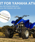 Tie Rod End Assembly For Raptor 350 YFM350 And Warrior 350 YFM350X ATV Beefed Up Steering For Rock Solid Control Replaces Worn Linkage To Stop Squeaks And Loose Steering Fits 1987 Through 2004 Warrior 350 And 2004 Through 2013 Raptor 350, pair with hardware