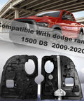 Rear Right Window Regulator For Dodge Ram 2009 2020 Passenger Side Replacement Direct Fit Easy Install 68045170AC 68045170AA 68045170AB OE Quality No Drilling Simple Install shown with Dodge Ram truck.
