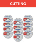 Dremel EZ456B 1-1/2 in EZ Lock metal cutting discs, 12-pack for rotary tools