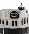 Close-up of Alternator Replacement for Nissan Juke 1.6L 2012-2017 Plug and Play Direct Fit connector socket and housing.
