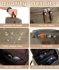 Rugged Mountain Pattern Toiletry Bag For Men With Large Capacity Water Resistant And Waterproof Zippered Compartments Separate Toiletries Pocket Canvas Dopp Kit For Travel Camping Gym Green