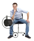 Office chair caster wheel replacement for smooth rolling on chair