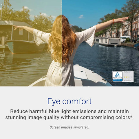 Image showing eye comfort feature on a 23 8 Inch FHD Monitor Featuring Killer 144Hz Refresh Rate And Lightning Fast 1Ms Response Time.