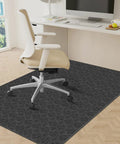 Heavy Duty Office Chair Mat For Hardwood And Tile Floors, Non Slip Rolling Chair Floor Protector, 36 By 48 Inch, Black