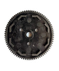 Octalock Spur Gear 81T 48P ASC92296 for electric RC cars and trucks, durable high torque gear upgrade, front view.
