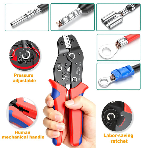 Ultimate 1500 Piece Waterproof Automotive Electrical Connector Kit With 87 Sets Of Weather Pack Terminals Plus Ratcheting Crimper Pliers And Storage Case For Your Hot Rod Or Daily Driver Needs, ratcheting crimper