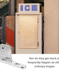 Stainless Steel Refrigerator Freezer Door Hinge Adjustable And Replaceable For Heavy Duty Fridge Easy Tension Control