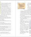 Inside pages of Farmyard Spy Caper A Page Turning 144 Page Hardcover First Edition with images and text excerpts.