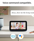 2K Pan Tilt Baby Monitor Camera With Two Way Talk Indoor Security Cam Night Vision Privacy Mode Alexa Compatible display