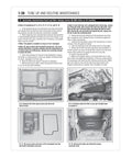 Ford Super Duty F-250 F-350 Pickups and Excursion 1999-2010 Repair Manual for US and Canadian Models With Step-By-Step Procedures, Wiring Diagrams, Diagnostic Charts, and DIY Friendly Total Car Care Maintenance Guide, page on transmission fluid change