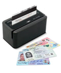 ID Card Reader With 6 Foot USB Smart Cable For Magstripe And 2D Barcode Scanning, Ideal For POS, ID Verification, And Law Enforcement