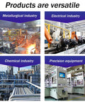 Image of versatile product uses in metallurgical, electrical, chemical industries and precision equipment settings