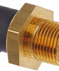 Kickass Heavy Duty Coolant Temperature Sensor Direct Fit Drop In Replacement, brass and plastic, precision-engineered part.