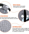 Close-up view of All In One Baby Car Seat Cover And Nursing Shield With 360 Degree Full Coverage Peekaboo Opening Cozy Minky Blanket