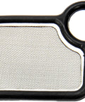VVT Solenoid Filter For Acura And Honda Models, Direct Fit Engine Variable Valve Timing Filter Replacement, mesh design in black frame.